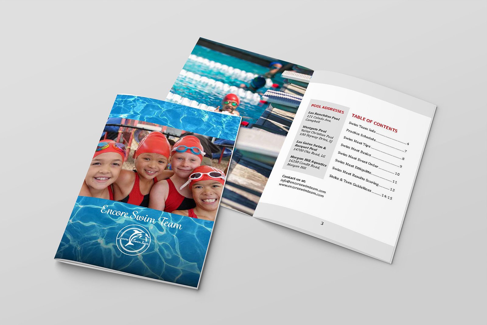 Encore Swim Team Booklet Encore Swim Team Booklet